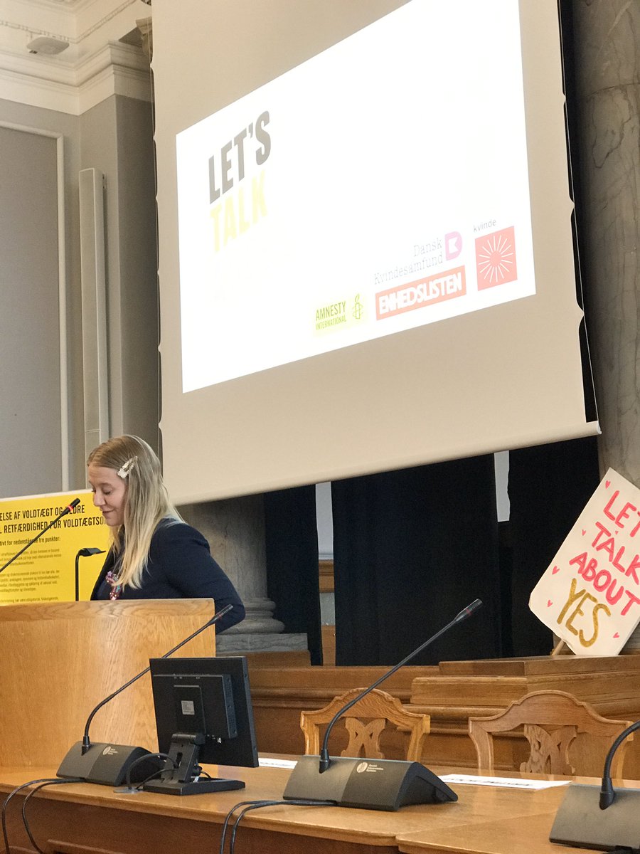 Kirsty Brimelow QC on Twitter: "Survivors speaking of their own experience of rape and how they were treated. Alongside activist Bwalya Sørensen & Helle Hald. At conference in Copenhagen. I'm up