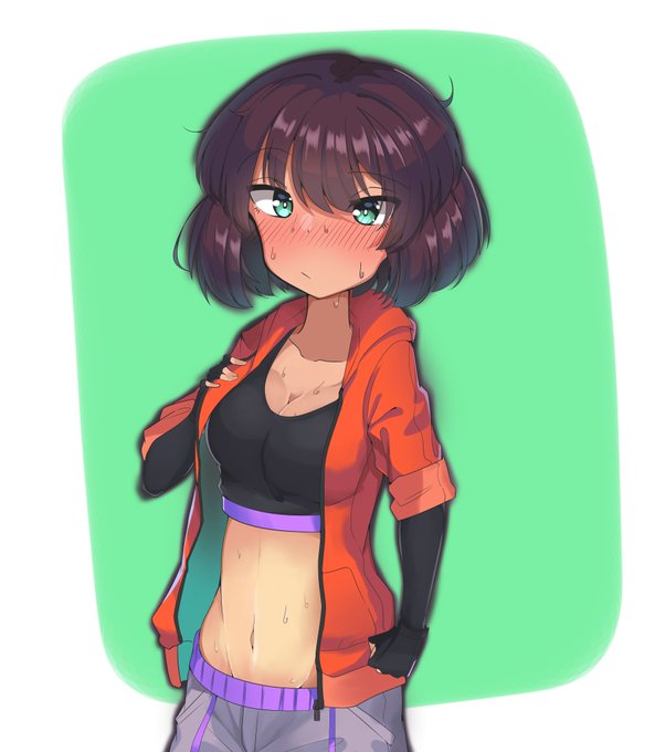 #ガルパン
スポーティーなホシノ 