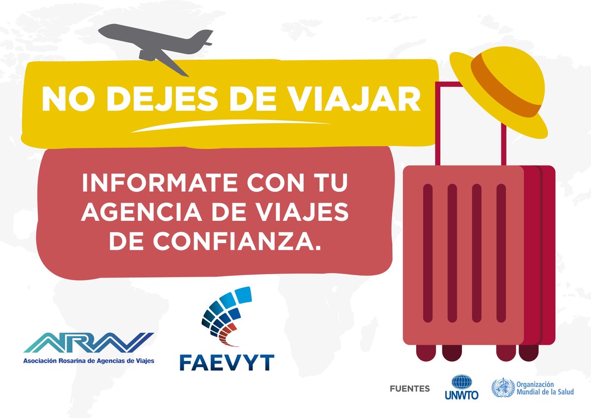 ARAV_Rosario's tweet photo. #ARAVInforma #COVIDー19  La información es poder. 
👉Que la desinformación no te gane, seguí viajando y disfrutando de experiencias enriquecedoras❗ https://t.co/CwptPx35Oq