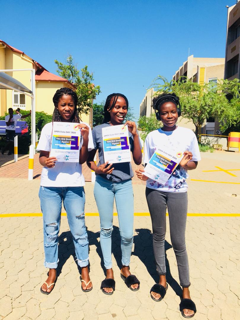 NamibiaWac's tweet photo. Just one day to go for #OpenDataDay #ODD2020 We are excited for the support we got from @OKFN @ISOCNamibia @_nustfci @NUST_Namibia  Hope to see you tomorrow morning!!! https://t.co/79IQdhFGBS