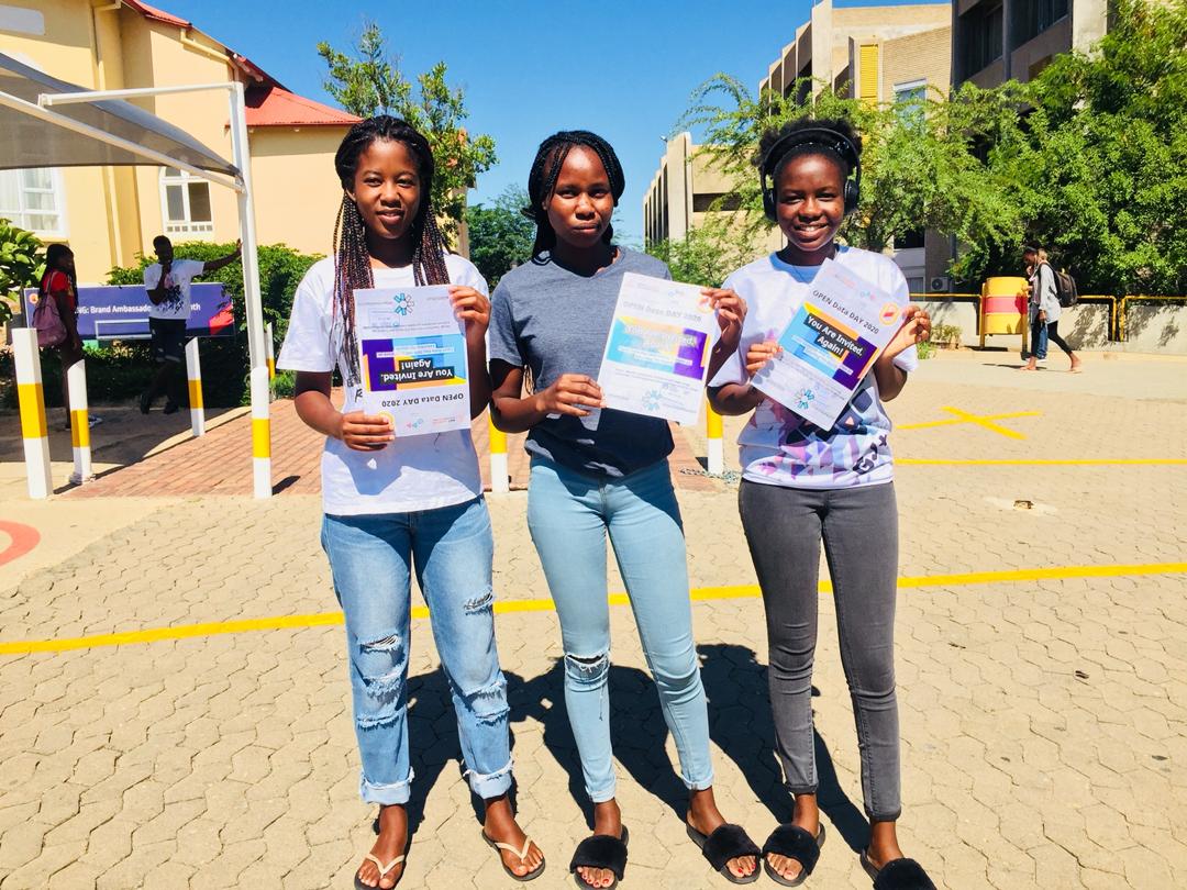 NamibiaWac's tweet photo. Just one day to go for #OpenDataDay #ODD2020 We are excited for the support we got from @OKFN @ISOCNamibia @_nustfci @NUST_Namibia  Hope to see you tomorrow morning!!! https://t.co/79IQdhFGBS