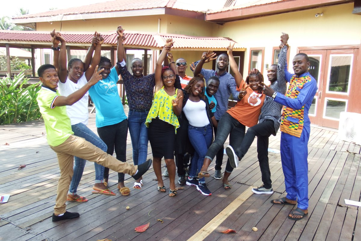 FBAFolke's tweet photo. This year’s round of FBA’s Conflict Prevention Leadership Programme for young Liberian peace leaders is coming to an end! Today, these leaders are meeting with government officials to discuss how youth’s role in conflict prevention work in #Liberia can be enhanced #SCR2250 #CPLP https://t.co/8eGit9XInx