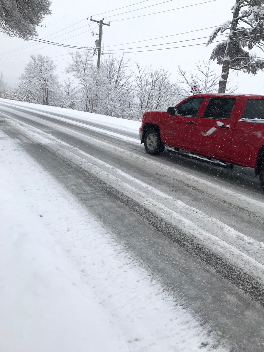 theeyesthelimit's tweet photo. My roads today. Plow went by 10 minutes after the bus came @STWDSTS https://t.co/HZJjHH1EI1