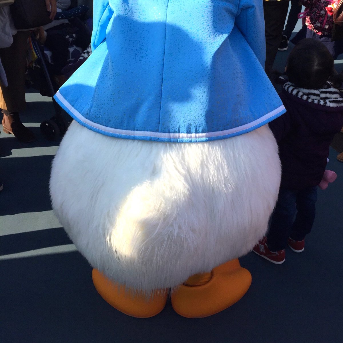 ドナルドのお尻