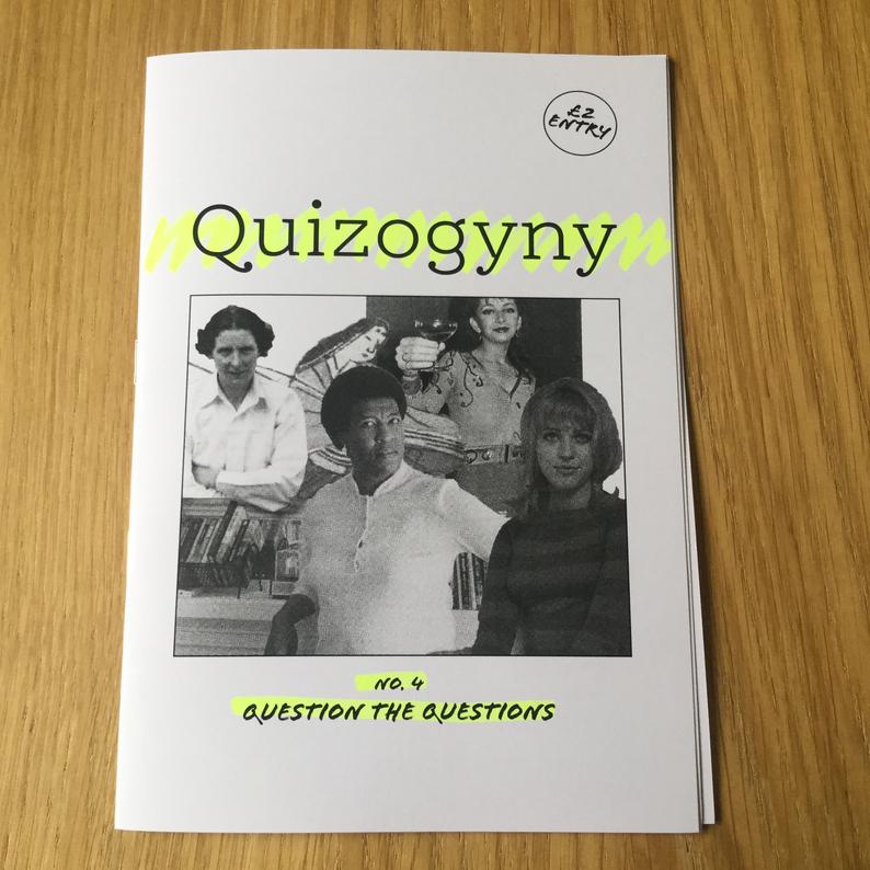 quizogyny's tweet photo. If you are #selfisolating why not do a pub quiz at home? two new issues of #quizogyny available now only £2 per issue #sorryinappropriate #actuallytho https://t.co/bZ4kTTQUtL https://t.co/8Sf8uGsqit