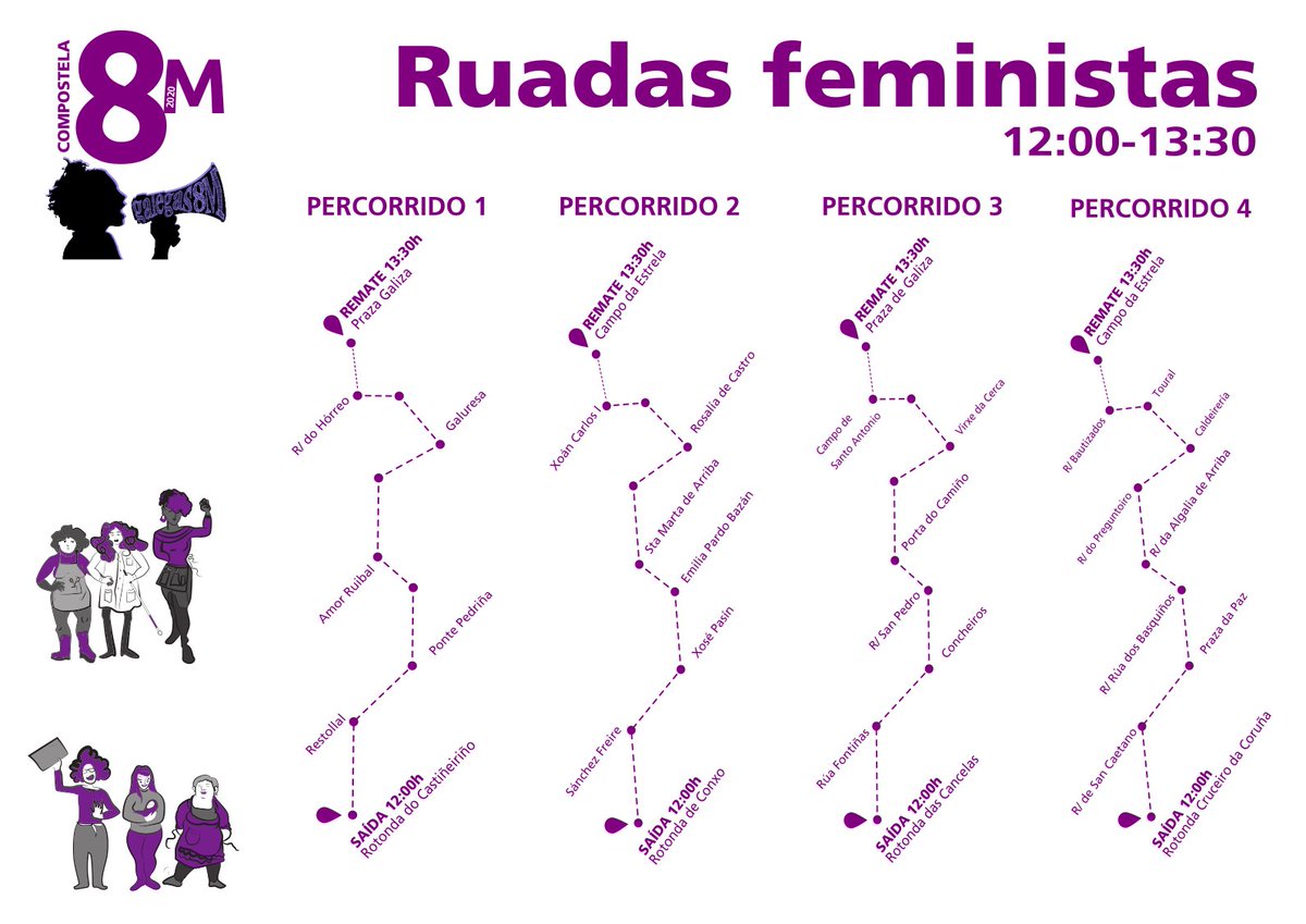 EUCompostela's tweet photo. 💜Sementando rebeldía, colleitando liberdade. O #8M mobilízate ✊ https://t.co/gecKVwMVMZ