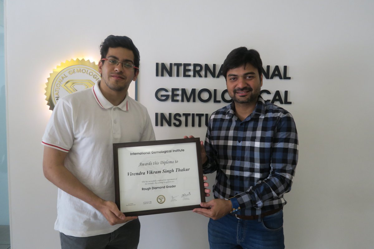 igiworldwide's tweet photo. Congratulations to our Rough Diamond Grading students on successfully completing the course - #Mumbai Batch March 2020.

#IGI #RoughDiamondGrading #DiamondGrading #IGIStudent #RoughDiamond #Gemology #GemologyCourses #Students #Education #Courses #IGIStudents #IGIIndia https://t.co/3K0LurkHvm
