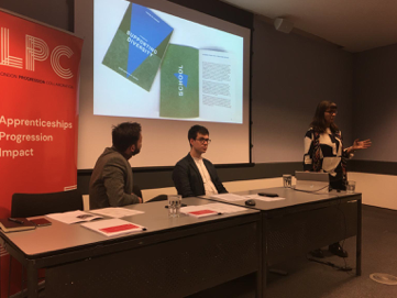 HUBArchDes's tweet photo. - HUB’s Kate Spence spoke at London Progression Collaboration’s event at City Hall this week, on the positives of apprenticeships in the profession - especially their vital role in small and micro businesses @IPPR
#progression #apprenticeships #apprenticeshipsarchitecture https://t.co/H35E2LXc6R