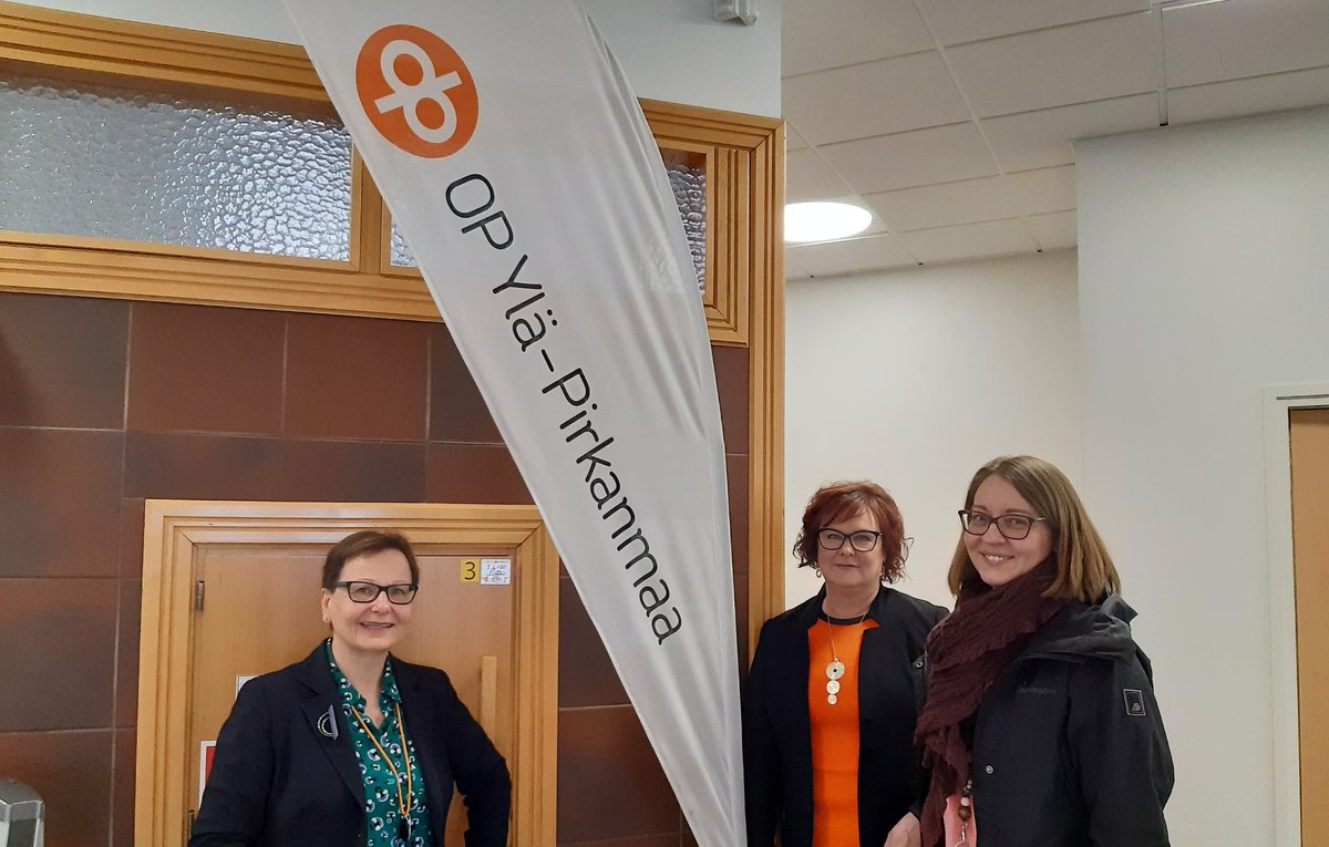 anu_parviainen's tweet photo. .#ysittöihin -projektitapaaminen @4HRuovesi ja #opyläpirkanmaa, OP tukee paikallista yrittäjyyskasvatusta sekä työllistää ensi kesänäkin 9.luokan päättäviä nuoria. Kiitos #yhteistyö'stä @selkee_leena https://t.co/rqxE7bGDXa