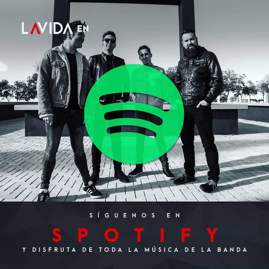 ¿Aún no nos sigues en Spotify? 

Síguenos y apoya a LAVIDA sumando con nosotros, creciendo poco a poco juntos, entérate y escucha las veces que quieras todo lo que vamos publicando antes que nadie.

🔎 LAVIDA 👉💚

open.spotify.com/artist/01wUAnN…

Y muy pronto, NOVEDADES!!
