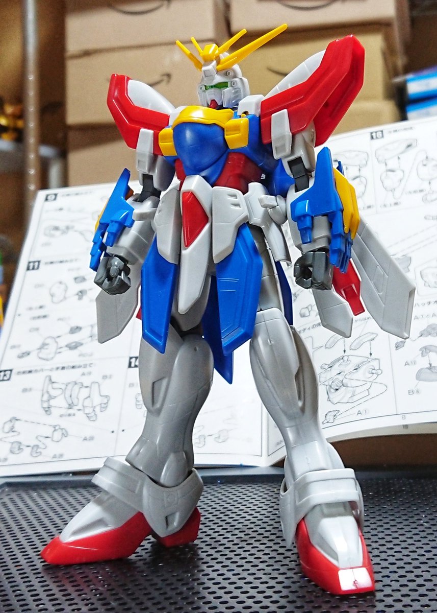 Uz ᴗ ハイレゾに引き続き1 100の旧キットを組んでみたんだけど 何このかっこよさ ゆず玩具 ゴッドガンダム T Co Jzvmgvarti Twitter