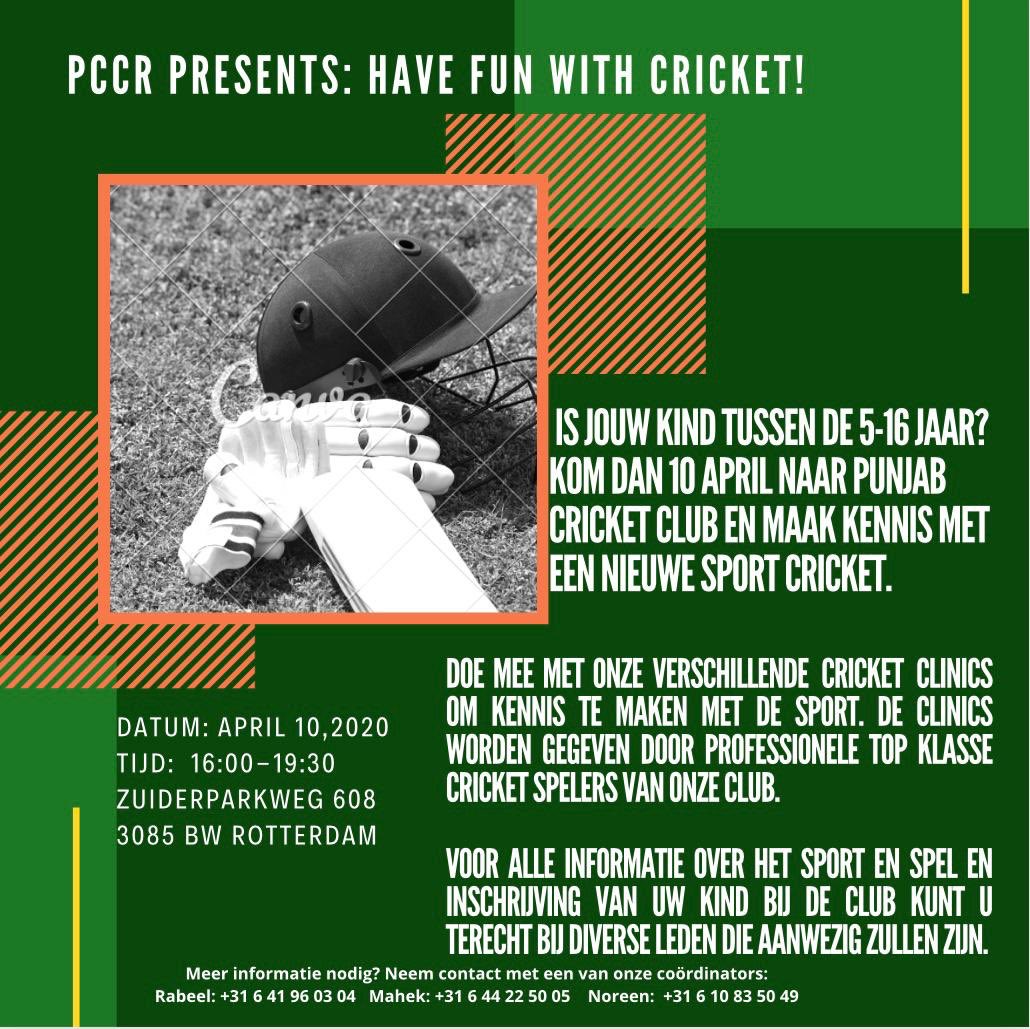 Junior open day for PCCR is on the 10th of April, this is an open invitation to all who are interested in coming along and giving cricket a go!
We look forward to hosting you all on the 10th! Please contact the personal below to register your interest! #summer #cricket