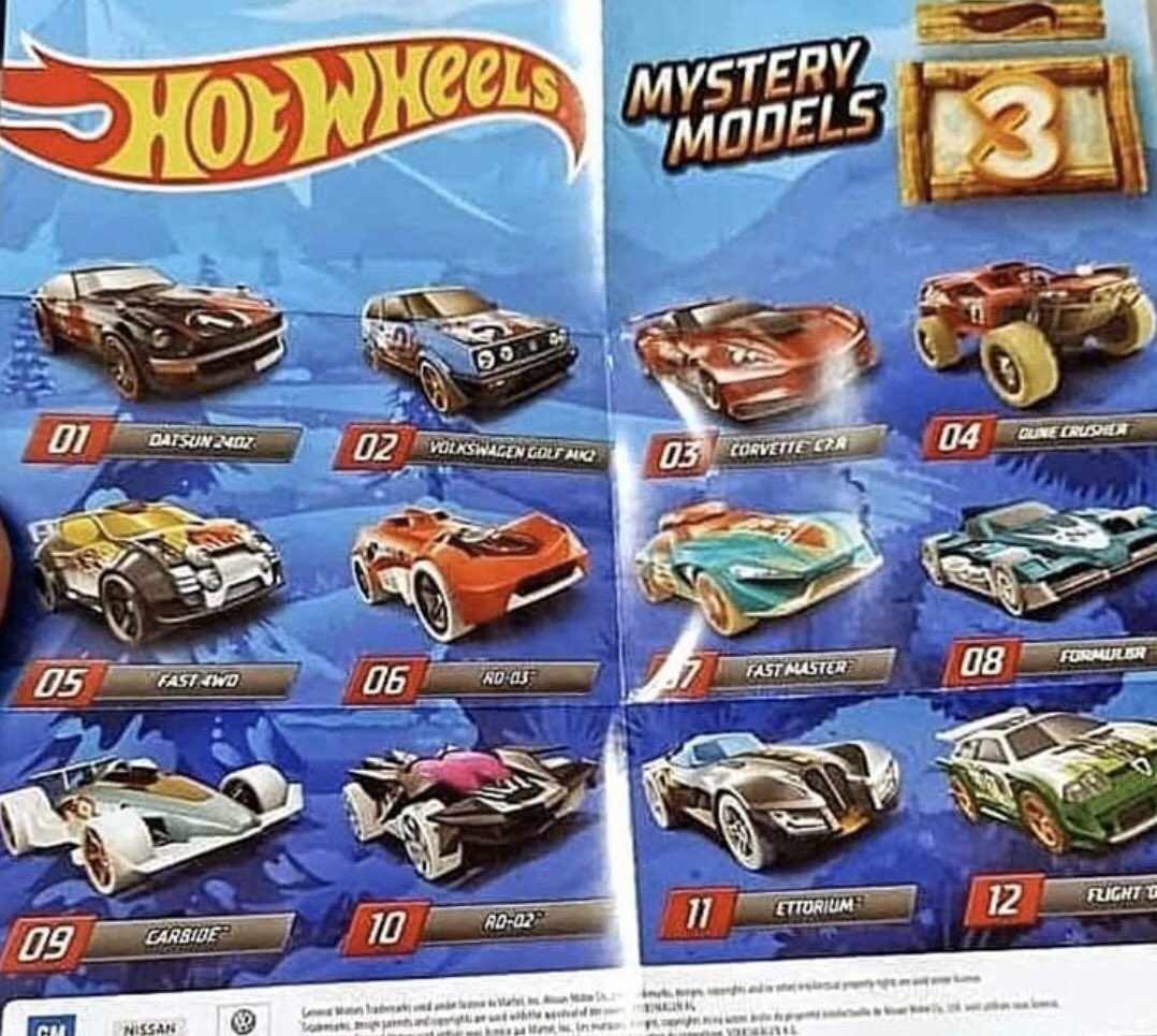 ミステリーモデル第3弾 ゴルフええやん #ホットウィール