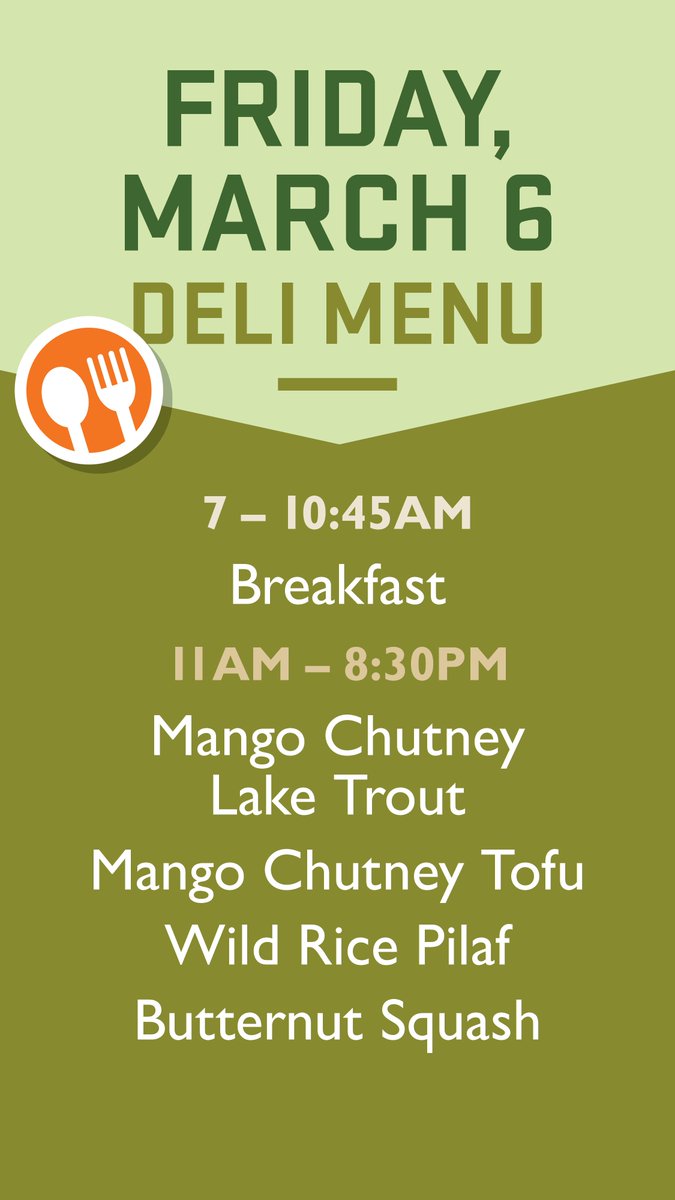 Let us cook for you!