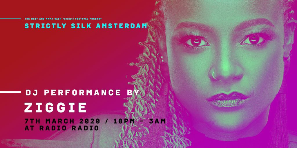 strictly_silk's tweet photo. @zi_ggie is a film and event producer, member of @thisisthenest &amp; seasoned contributor to the Sweet+Sawa mixes with Amapiano, Afro-house, R&amp;B, dance &amp; house sets. Her internationally acclaimed dance party for women by women has its 5th edition tomorrow! #StrictlySilkAms #SS05 https://t.co/6sGDNomlte
