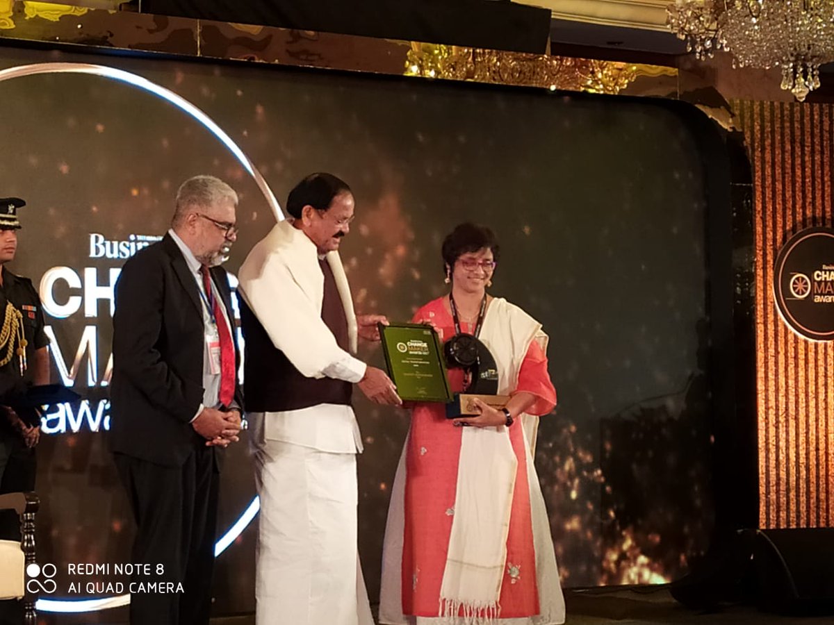 ORDIndia's tweet photo. Heartiest Congratulations to @Shantiraghavan..... you deserve this award.... https://t.co/rQCi4P4IdY