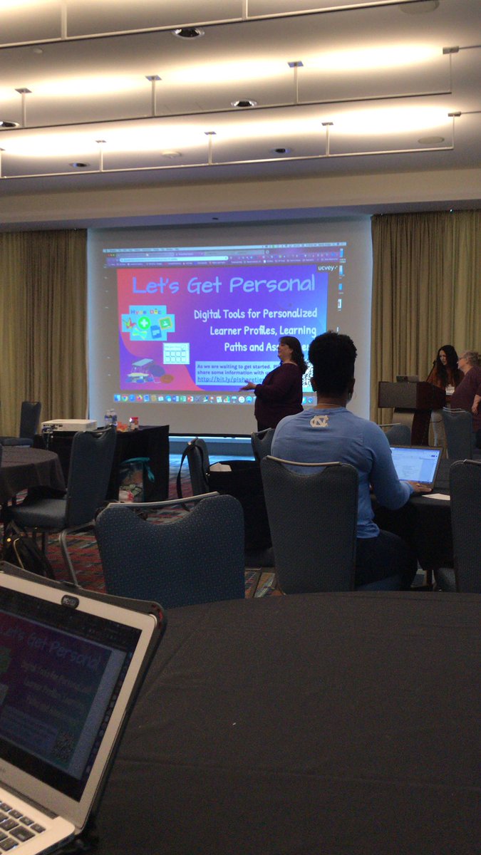 Excited to learn more about personalized learning @#NCTIES2020 <a href="/McDowell590/">McDowell Co Schools</a> <a href="/MElliottPGE/">Melissa Elliott</a>
