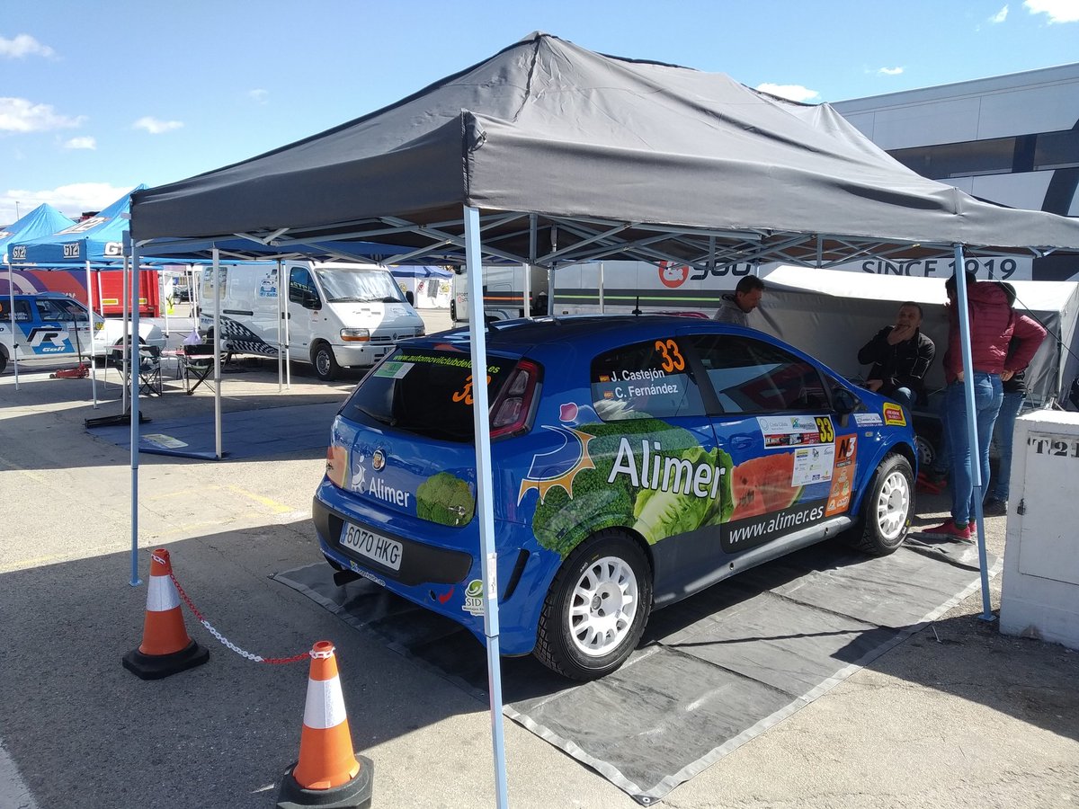 Todo preparado 🌞 al sol de la ciudad de Lorca para que de comienzo la segunda edición del Desafío Kumho N3 🏆 😁✌️ #CERT