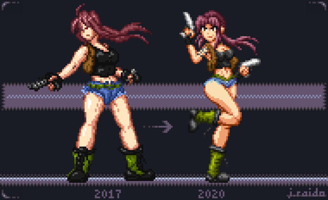 Redraws 5/5) Revy (レヴィ) / Black Lagoon (ブラック・ラグーン