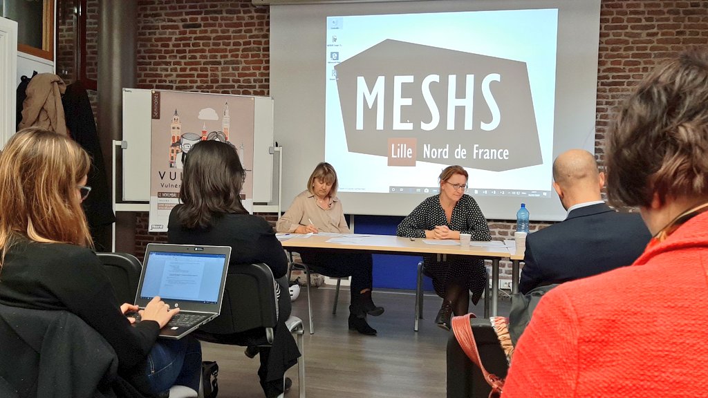 Today the 2nd Vulnerâge, a multidisciplinary workshop on vulnerability and frailty related to ageing takes place.
.
Hosted by <a href="/MESHS_Lille/">MESHS</a>, specialists discuss about interdisciplinary knowledge-based solutions for ageing challenges and holistic care.
#inclusU #vulnerage