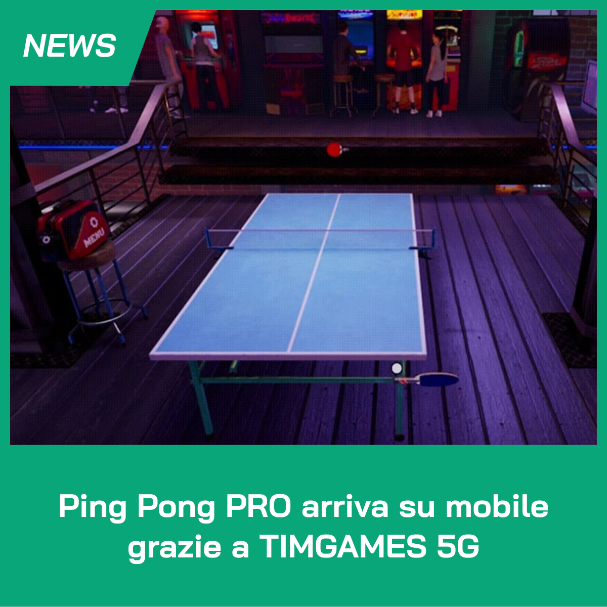 gaming_italiano's tweet photo. La compagnia romana ONE-O-ONE GAMES ha annunciato l’arrivo di Ping Pong PRO su mobile: https://t.co/mqpzEKvyRC
#oneoonegames #pingpong #pingpongpro #timgames #5g #gamingitaliano #italia #videogiochi #videogames #magazine #madeinitaly https://t.co/J4r71v97tl