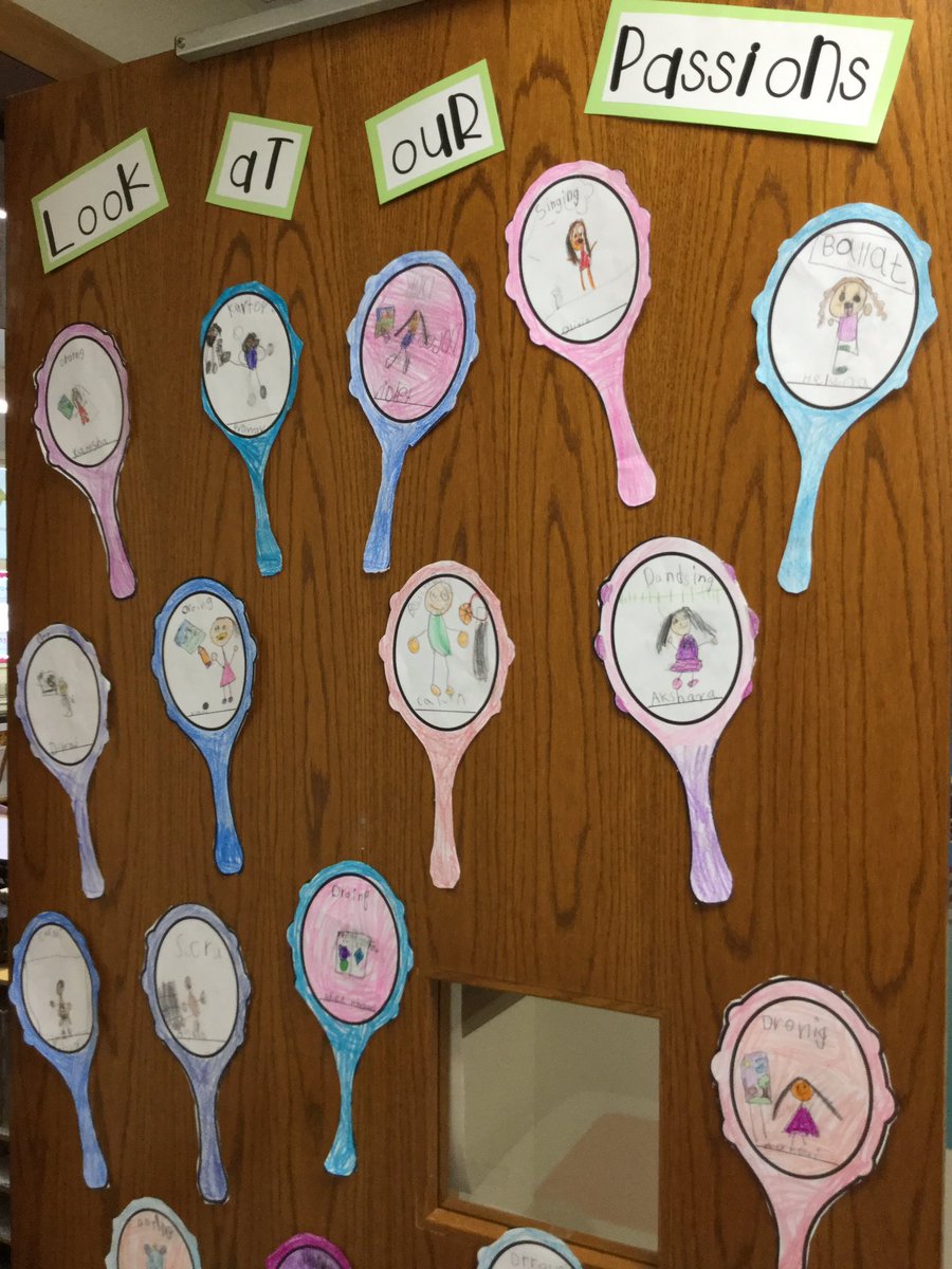 MrsQuaranta's tweet photo. For SB Reads, we talked about our passions and discussed how everything is possible as long as we work hard and try! Then we drew a passion of ours! #SBReads #MissionPossible @IFSchoolLib @ShannonKish5 @SBSDIF https://t.co/hyQ5y5fc9o
