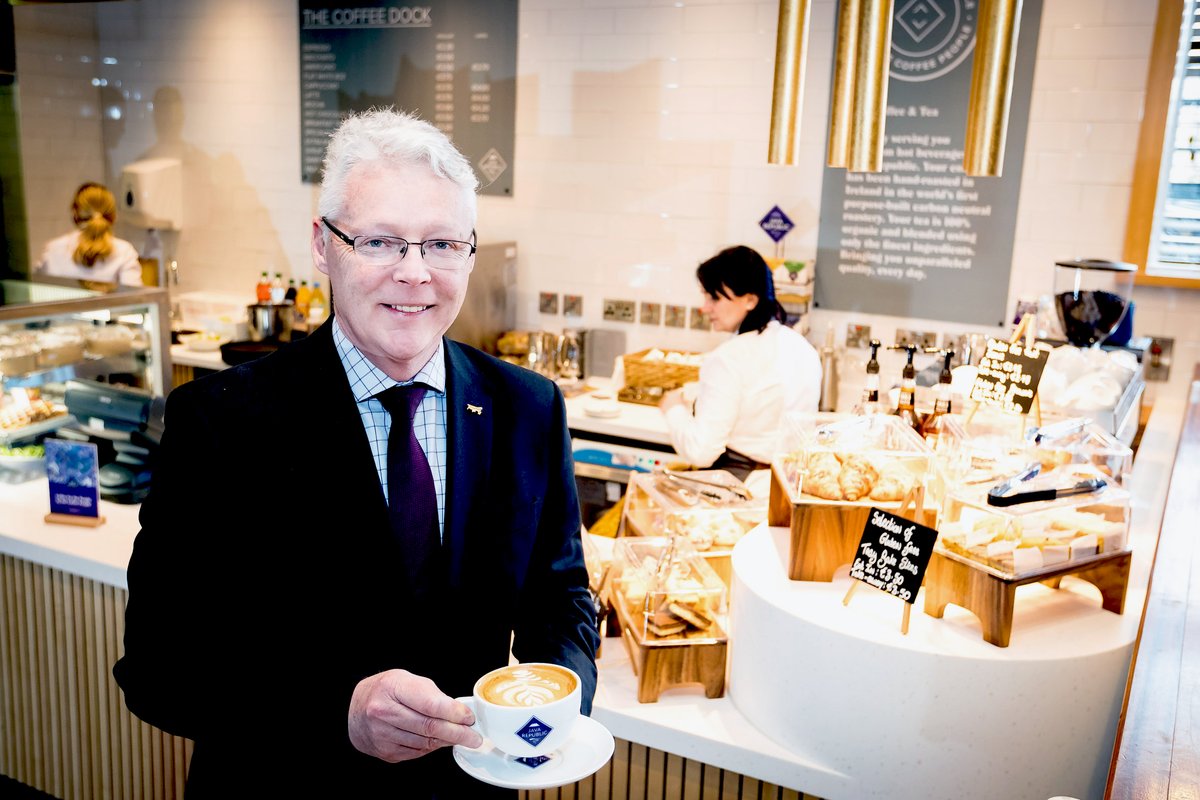 RadissonBluLime's tweet photo. We are OPEN!! We proudly opened our new Coffee Dock this morning @JavaRepublic The perfect cuppa coffeeโ๏ธ #iNuaCollection #Coffee #CoffeeDock https://t.co/NINjqoC3PY