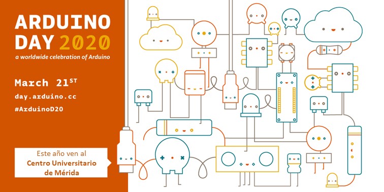 UExDivulga's tweet image. ¿Conoces las posibilidades del hardware libre #Arduino? no te pierdas el #ArduinoDay2020 en el @CUMe_UEx #Mérida
Tecnología, talleres, premios y, lo importante, buen ambiente :)
Inscripción en arduinoday.unex.es/joomla/