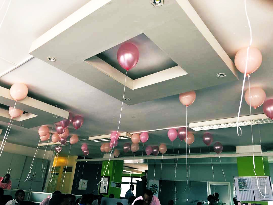 AnitaCN_'s tweet photo. I was given the opportunity to put together an event, the launch of the #eastWin initiative alongside our Womenโs day celebration. @DeloitteUganda . One of my highlights was having to work with female entrepreneurs.. #houseofballoonsUg #QaceCakes #TheFunSide https://t.co/F5cfEObnep