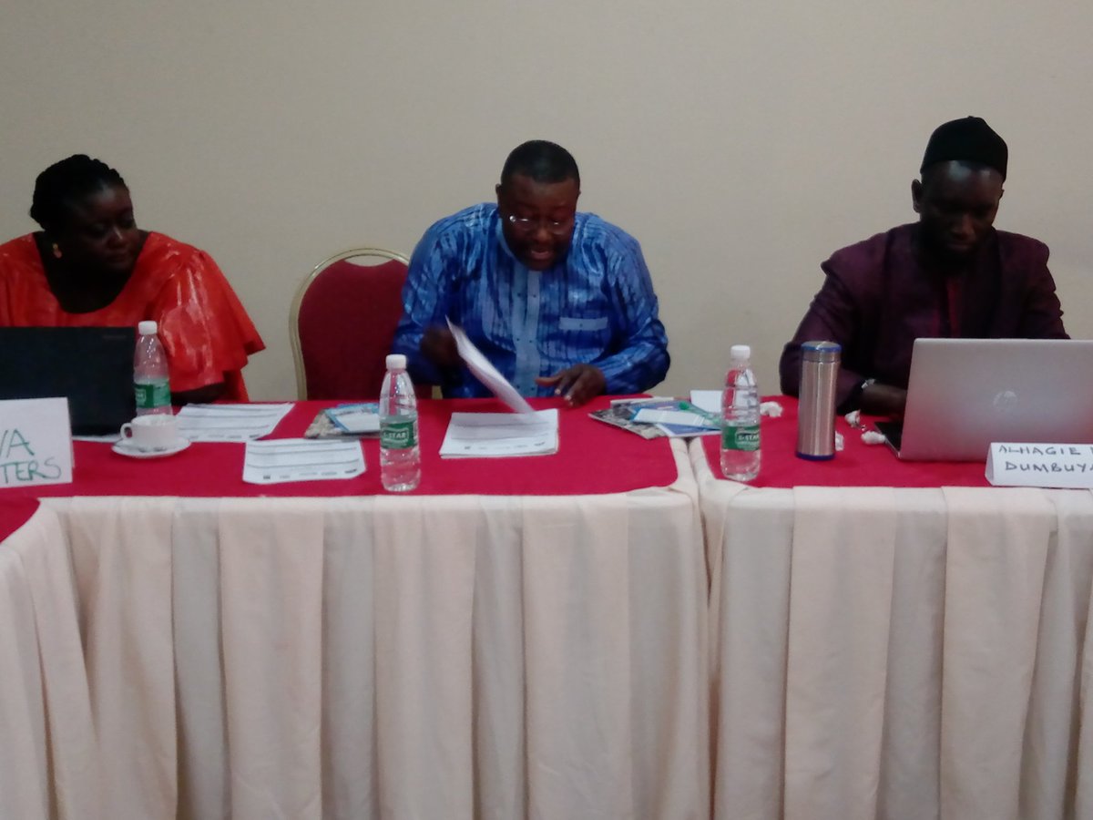 "Although much has been done to ratify salient treaties on human rights, much gap still exist in the implementation of those treaties" the Chairman said at the orientation of N/A standing committee on Human Rights.

<a href="/UNDP_TheGambia/">UNDP The Gambia</a>
<a href="/UNGambia/">United Nations The Gambia</a>
#Peacebuilding
#lawmakers4humanrights