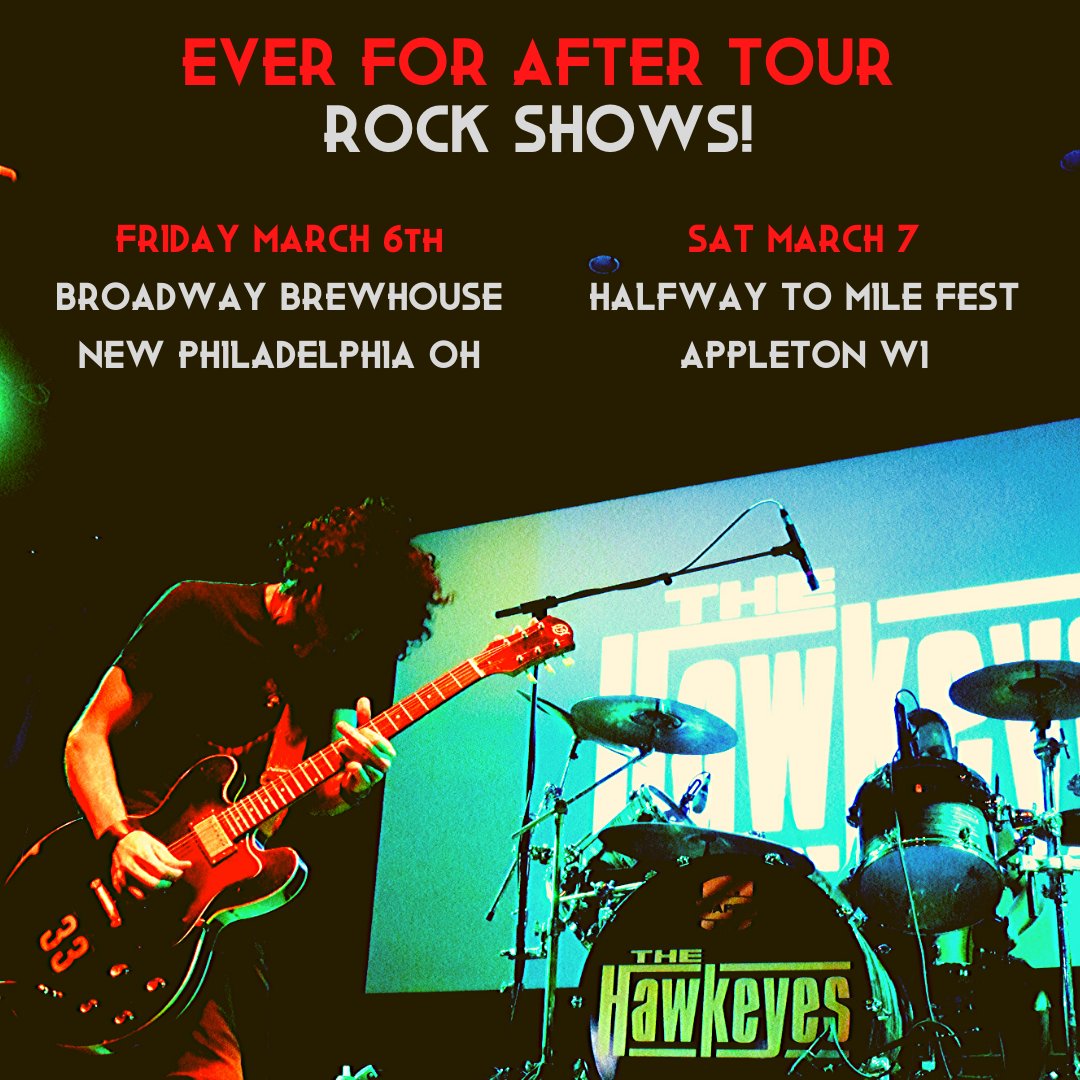 We headin' out
#ohio #Wisconsin 
#rockshows