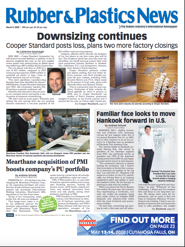 donloepp's tweet photo. Congrats to Bruce and Michael on the great redesign for Rubber &amp; Plastics News https://t.co/MgmWzat8hX via @rubbernews https://t.co/TLMWXyT8l3