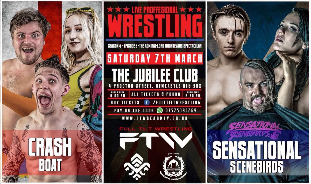 FTWNEWCASTLE's tweet photo. Tickets still available for this mid season special!!
Head over to https://t.co/ELjn8ShmGT #wrestling #special #notjustanotheryear
@theclassapart @HENRYGRODD @CRASHBOAT182 @NatalieSykes_ @scenebirds @ShreddybrekGYM @Mickylimerick https://t.co/r5emsHWarG