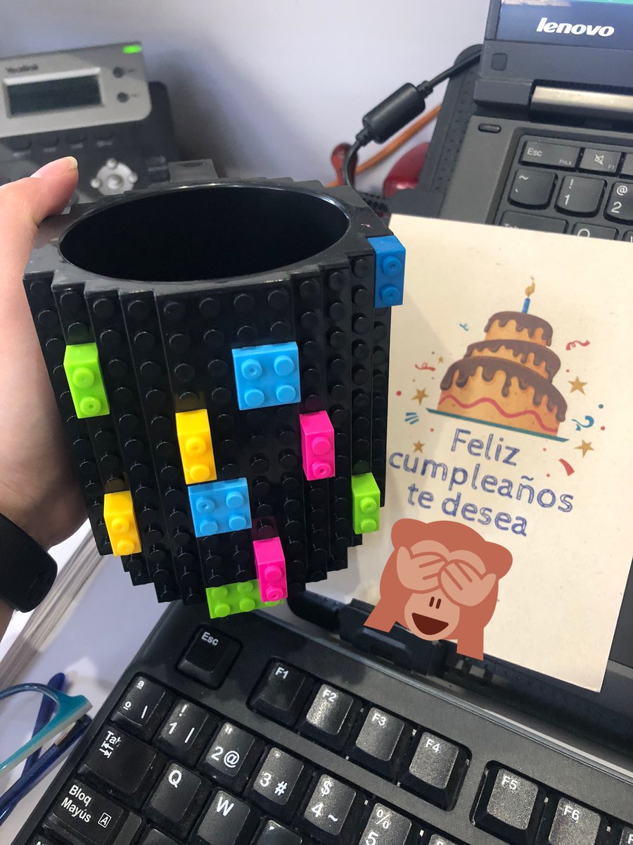 lachatasuarez's tweet image. Les conté el lindo mug que me llegó de @MyJoinStore ...

Son lo máximo. 😍