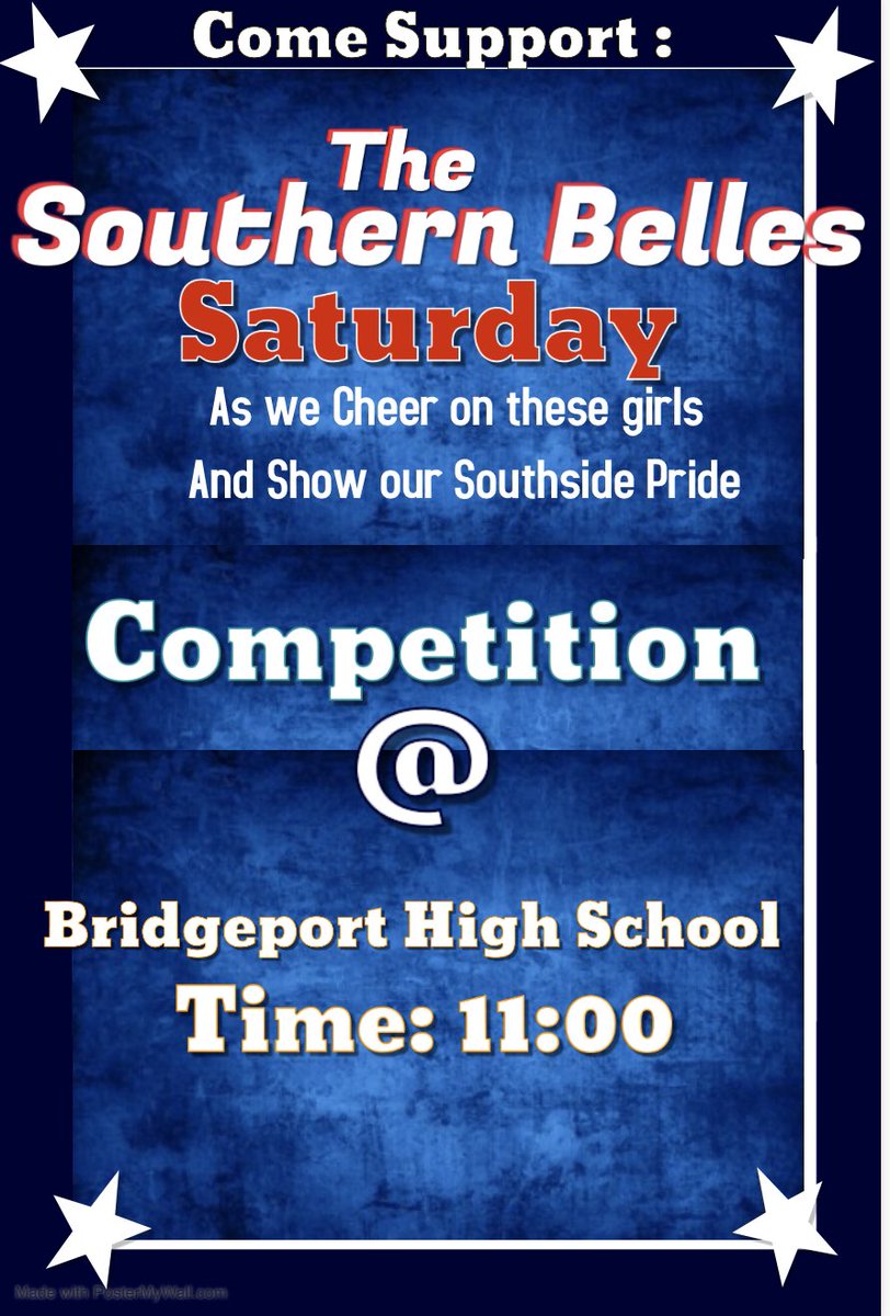 BellesPshs's tweet photo. @SSidePsychos @SouthAthletics1 These ladies are ready to take on their competition tomorrow. Join us in Bridgeport to cheer these ladies on 💙❤️ https://t.co/tu2HloCqlZ
