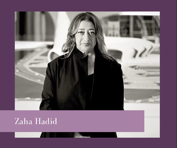 Dame Zaha Hadid was the 1st woman to receive the prestigious Pritzker ...