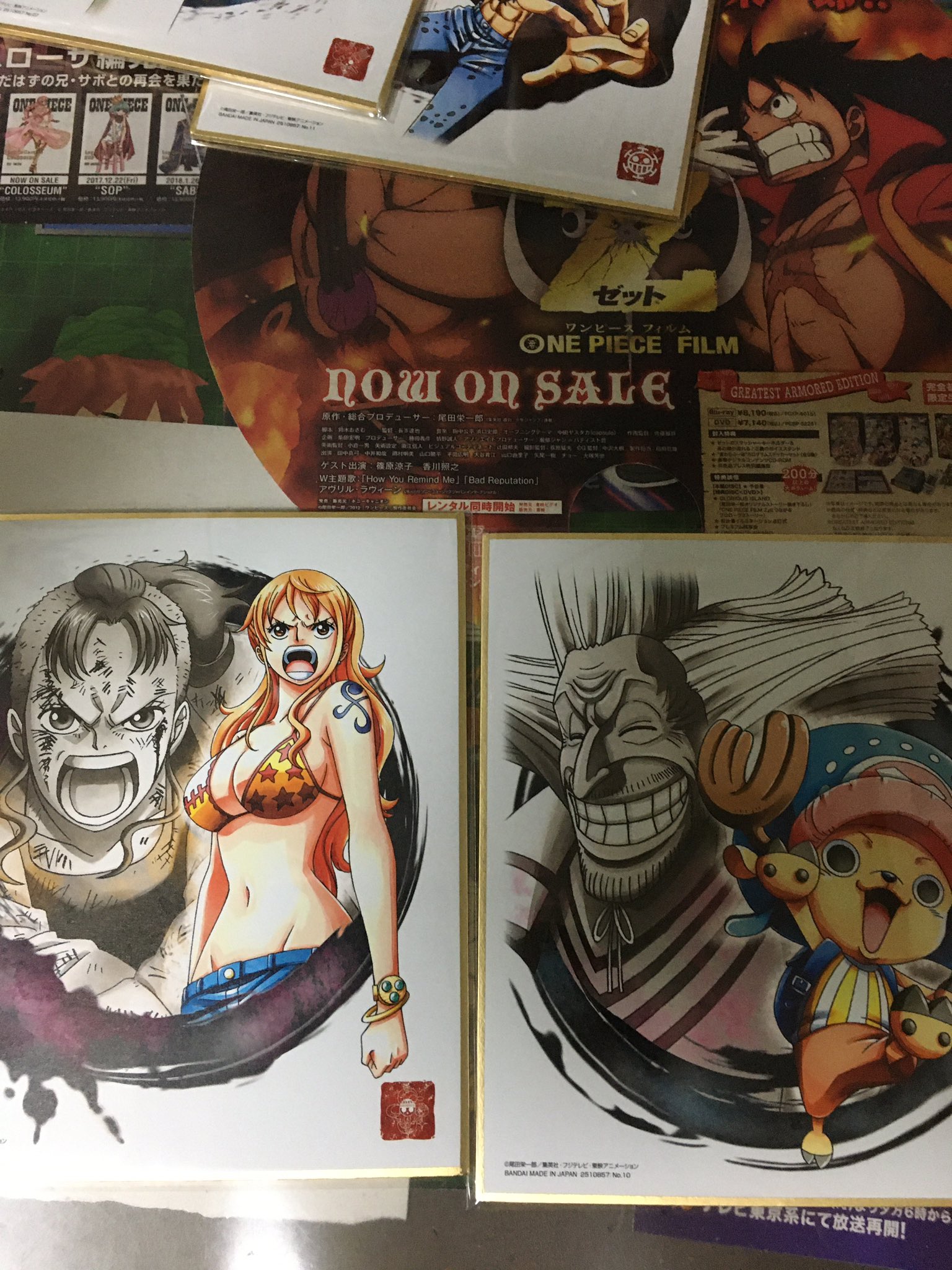 ワンピース色紙 Twitter Search Twitter