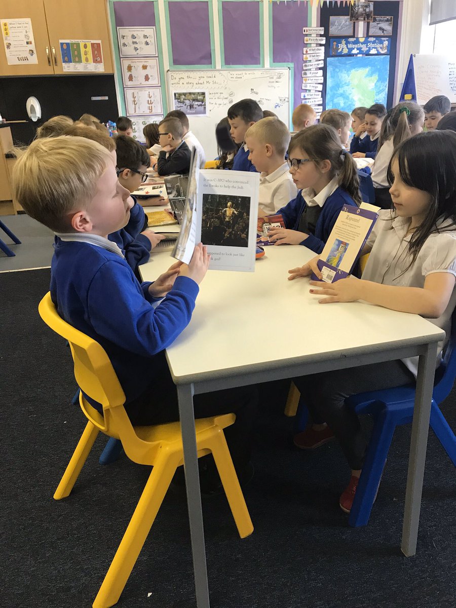P2/3 and P2C were working on their talking and listening skills by sharing their books with each other yesterday. #worldbookday