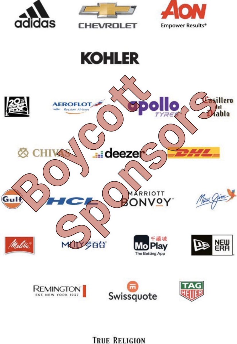 pau1luvsutd's tweet photo. I want to thank #Aon for sponsoring United and putting its name on our training complex.
Now whenever I think of mediocrity at United I think of Aon.
Mediocrity is contagious.
#BoycottAon #AonRiskReward #AonInsights #AonConference https://t.co/FImPbBdWWL