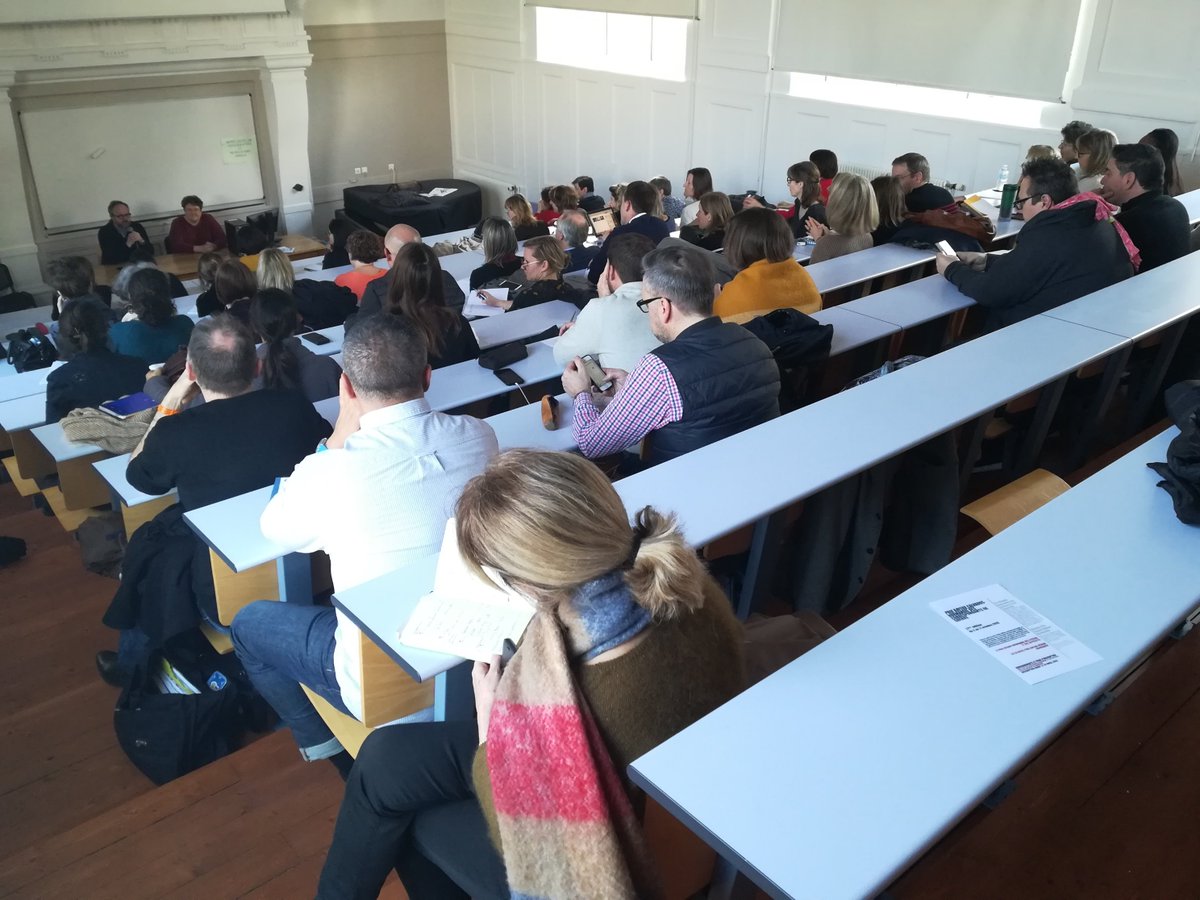Ce matin, une centaine de professeurs assistent à la seconde journée du festival du film judiciaire à Rouen, menée par Mariette Vinas et Stéphane Durand Souffland autour du film 'Une intime conviction' qu'ils ont visionné hier matin à l'Omnia. #festivaldufilmjudiciaire 🎥