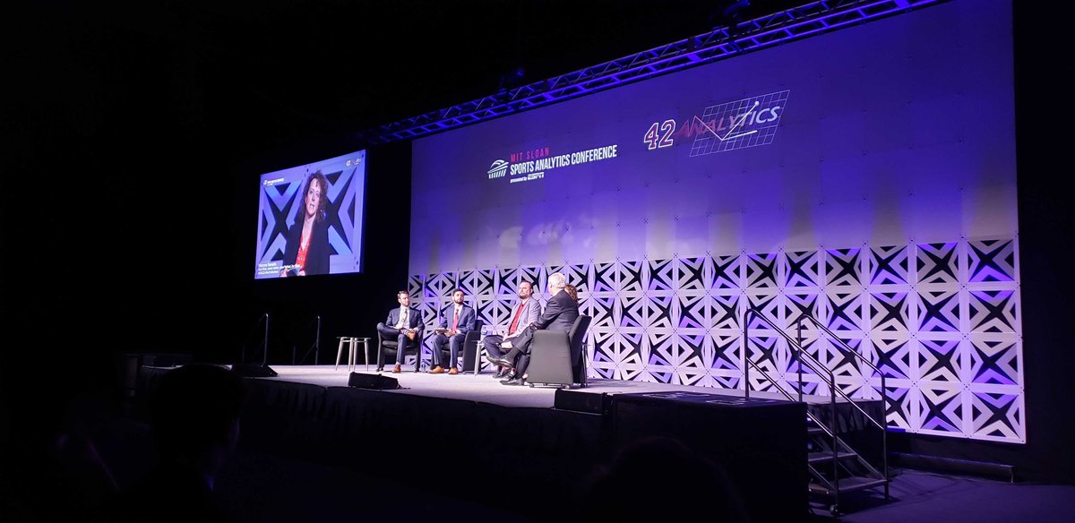 SloanSportsConf's tweet photo. Day 1 has begun with opening remarks! Stay tuned in for much more #SSAC20 content!  #RunTheNumbers https://t.co/yr57mjSM1p