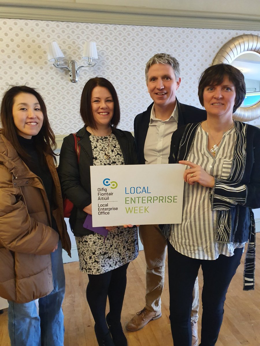 comerfordk's tweet photo. An inspiring morning with Blaise Brosnan for the Management Development Day with Blaise Brosnan @woodforddolmen for @LEOKilkenny @CarlowLEO as part of @Loc_Enterprise #LEW2020 #makingithapppen @Carlow_Co_Co https://t.co/TBtK2usqlX