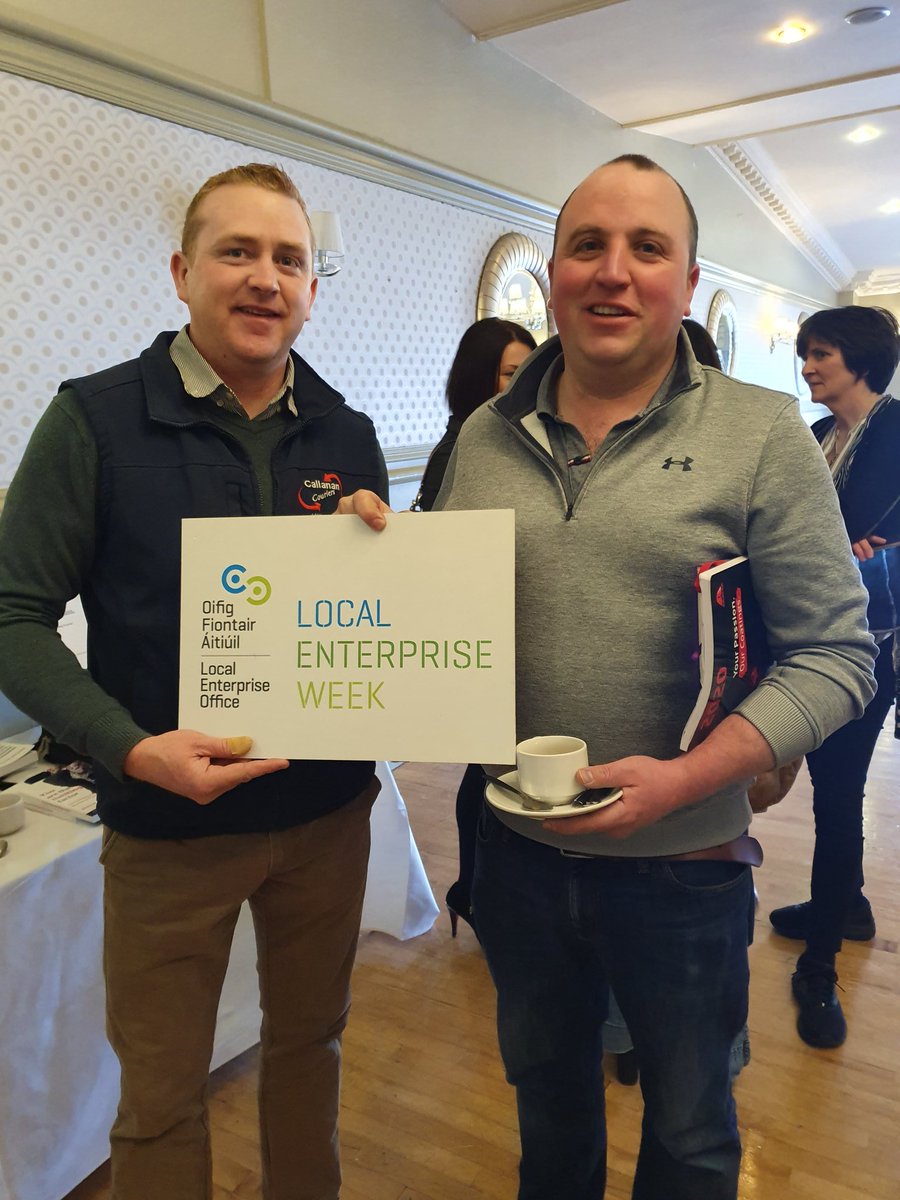 comerfordk's tweet photo. An inspiring morning with Blaise Brosnan for the Management Development Day with Blaise Brosnan @woodforddolmen for @LEOKilkenny @CarlowLEO as part of @Loc_Enterprise #LEW2020 #makingithapppen @Carlow_Co_Co https://t.co/TBtK2usqlX