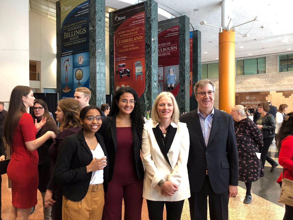 JimWatsonOttawa's tweet photo. Pleased to co-host an International Women’s Day breakfast w/ @tm_kavanagh. Our commitment to the City’s Women and Gender Equity Strategy remains strong. 
Who else will be at the #IWD2020 @OttawaMarch tomorrow? https://t.co/6QU1NinO5n