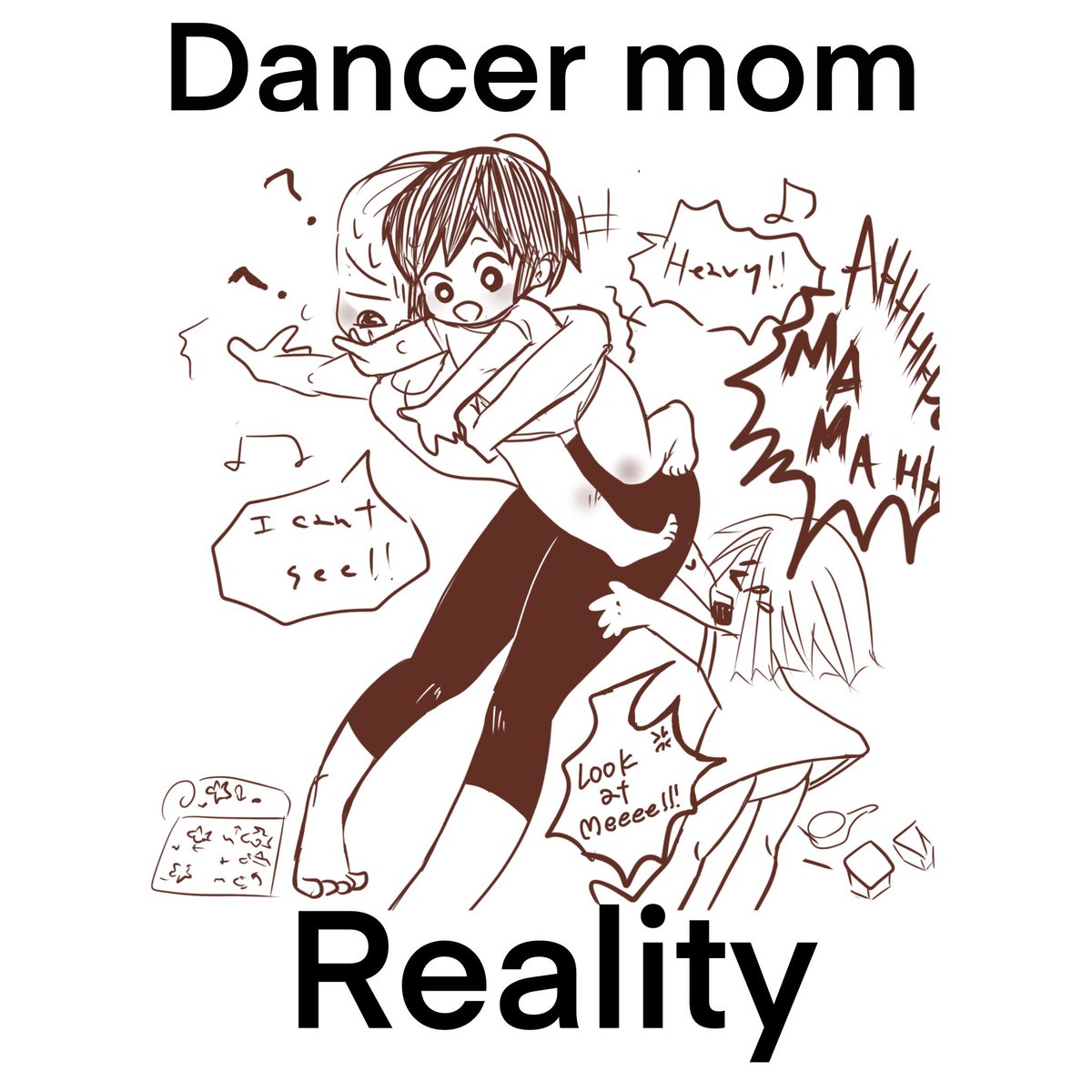 akitohsn's tweet photo. Dancer mom at home. #damcermom #momdancer #momlife #่ฒๅ
ๆผซ็ป #ใใใใณใตใผ #่ฒๅ
ใใใใ https://t.co/YZk398KMOp