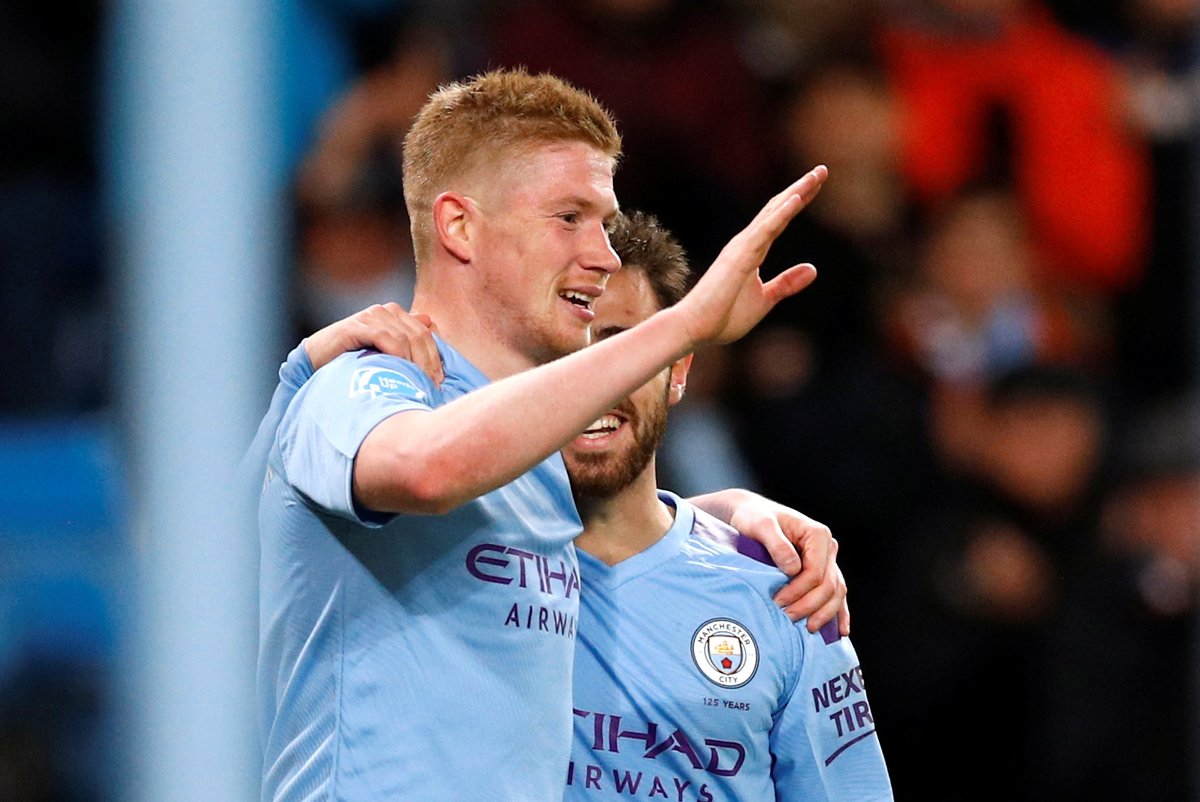 FFScout's tweet photo. 🗣️ Pep Guardiola on Kevin De Bruyne: "He's getting better. Today we didn't train, tomorrow will prove, I spoke this morning with the physio and he said that he feels better. Not perfect, but better. We'll see."

#FFScout #FPL #GW29 #DGW29 #MCFC #FantasyPL https://t.co/9Ghy4ySK2Y