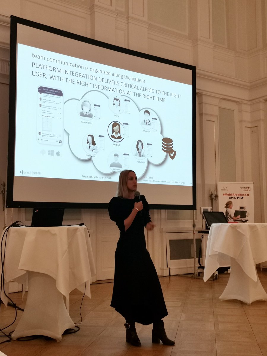komedhealth's tweet photo. #Hospitals need more than a #secure #messaging system, but connecting team #communication with real-time #patient data on a single platform. The topic today at https://t.co/436D6LgbTU #krankenhaus #digitalhealth #ehealth #clinicalcollaboration #messagingplatform #doctors #nurses https://t.co/cFR3wxGqYu