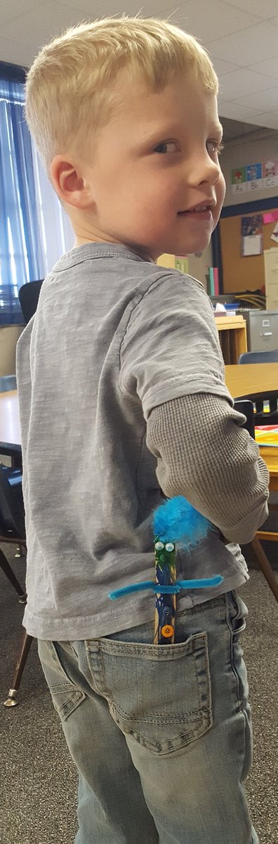 hipschick's tweet photo. @USD360_Caldwell Dr. Suess week Wocket in My Pocket. (or sock) https://t.co/rtUMwWD1IN