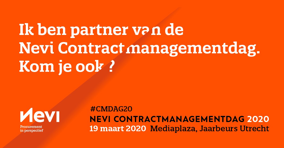 ProactisBenelux's tweet photo. Regie houden over leveranciersovereenkomsten blijft een uitdaging voor veel organisaties. Tijd voor een frisse blik? 

Ontmoet ons op de #NEVI Contractmanagementdag! Bent u er ook bij? Meld u hier aan: 

https://t.co/NsKVfJnK6z https://t.co/7glt8NL77P