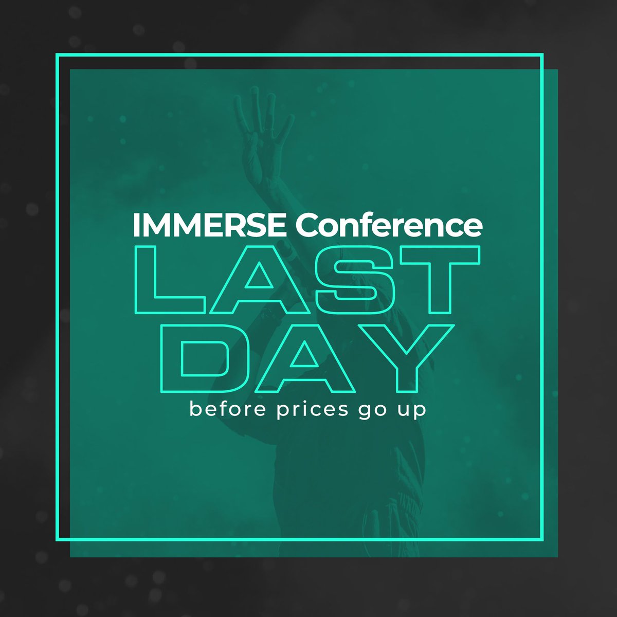 Today is the LAST DAY TO REGISTER for Immerse before prices increase! Spots are filling quickly so claim yours now! 😱

buff.ly/33Sxrtd